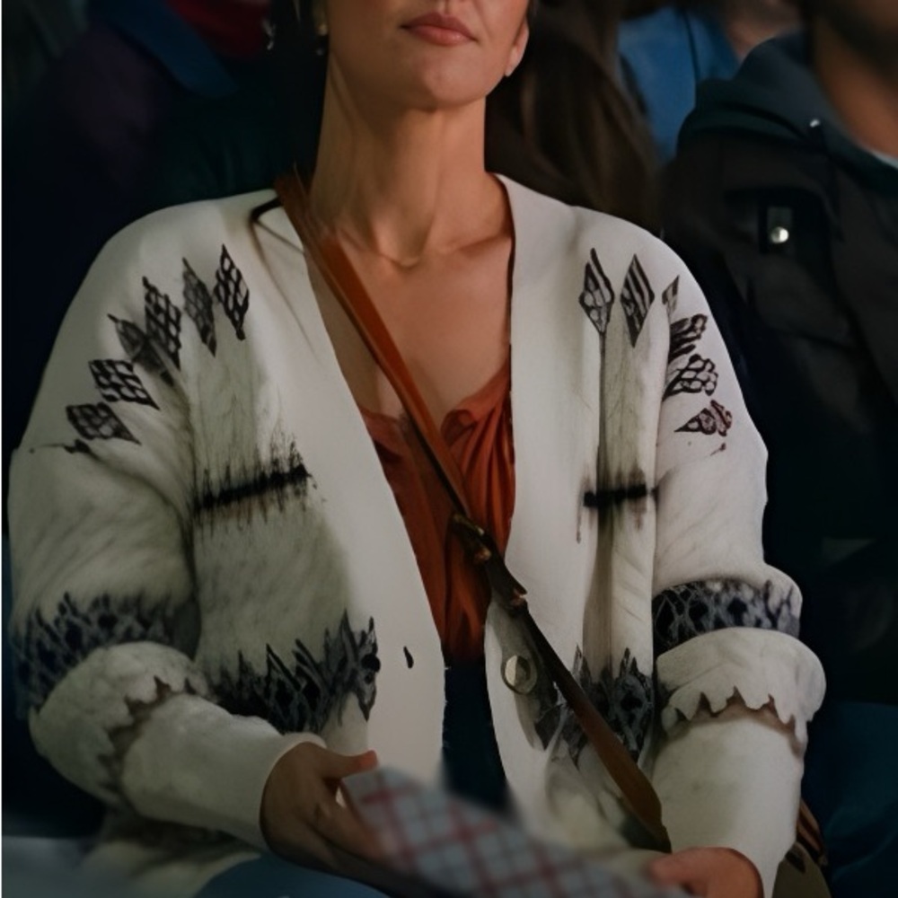 ‘Ransom Canyon” Aztec Cardigan – as worn by Minka Kelly